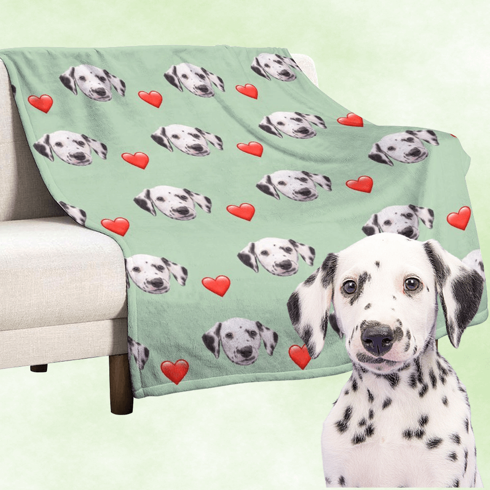 custom dog blanket