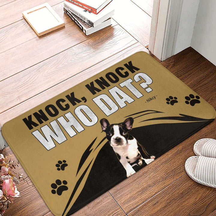 custom dog doormat