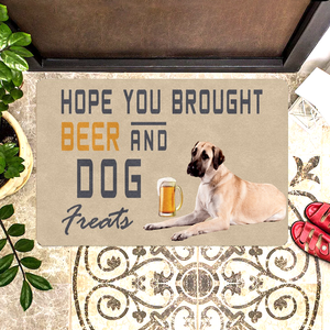 custom dog doormat