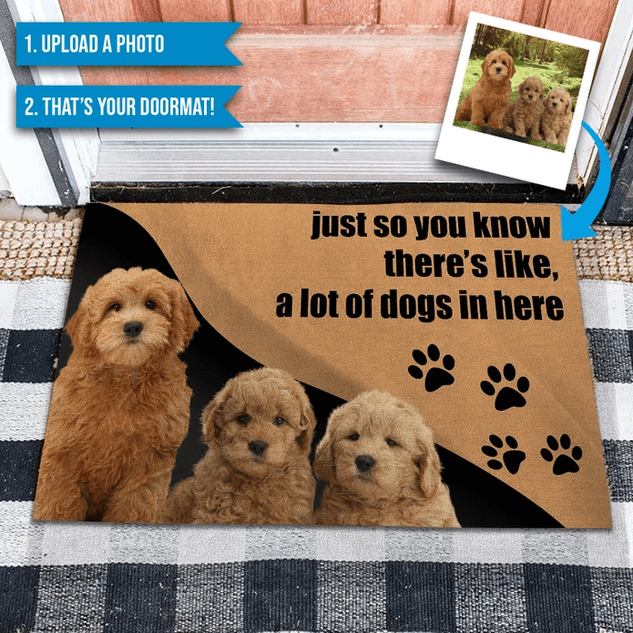 custom dog doormat