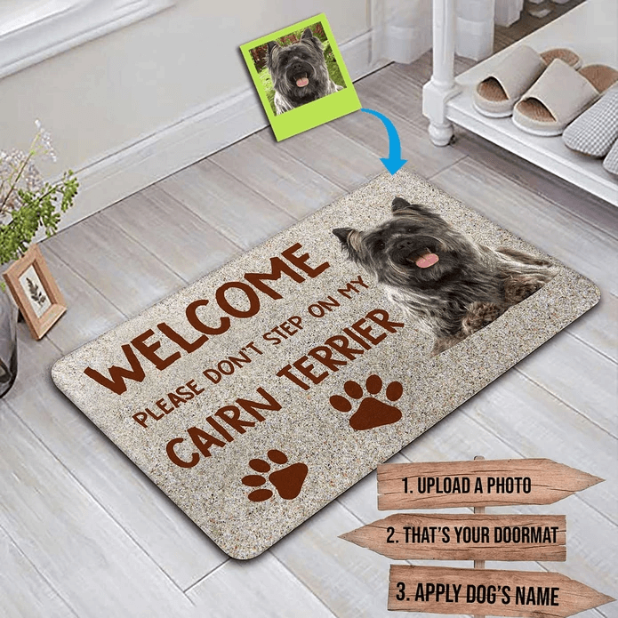 custom dog doormat