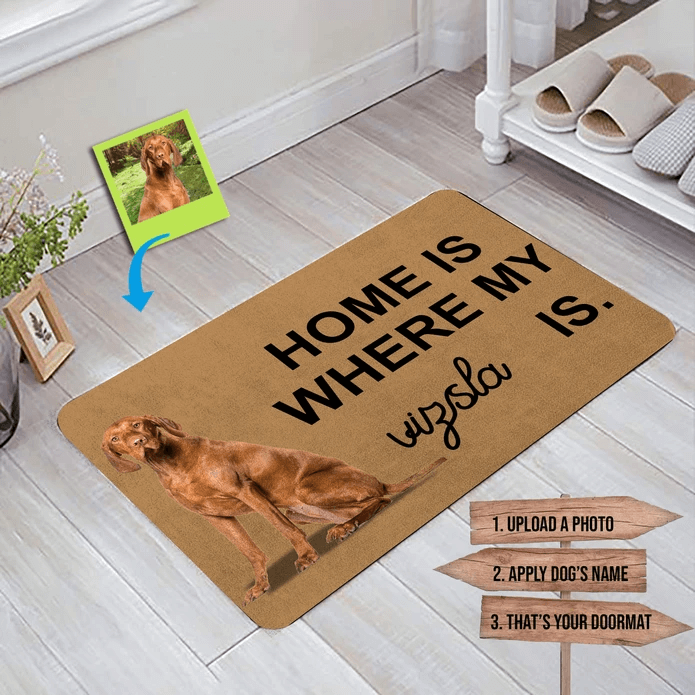 custom dog doormat