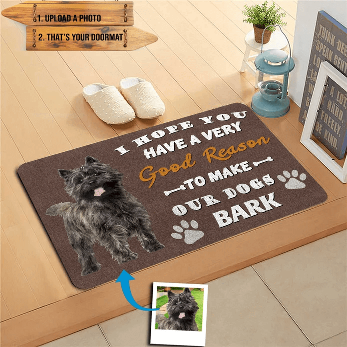 custom dog doormat