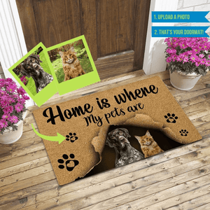 custom dog doormat