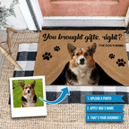 custom dog doormat