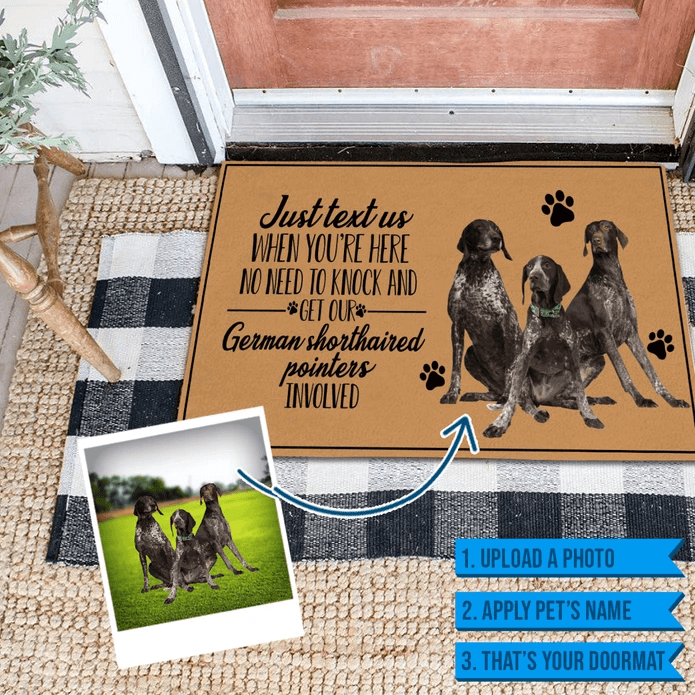 custom dog doormat