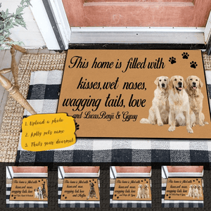 custom dog doormat