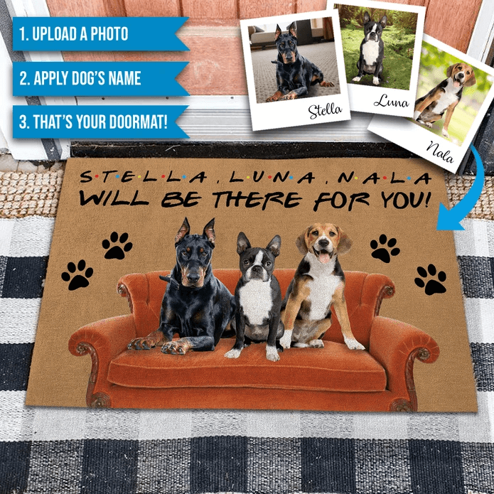custom dog doormat