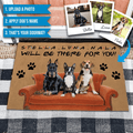custom dog doormat