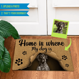 custom dog doormat