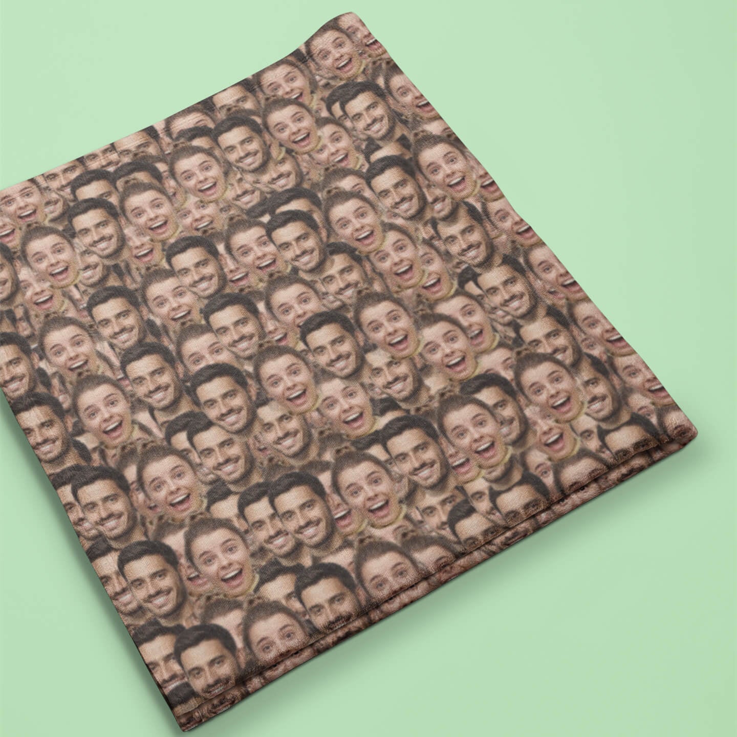 Multiple Faces Blanket Custom Photo Face Blanket  For Best Mom
